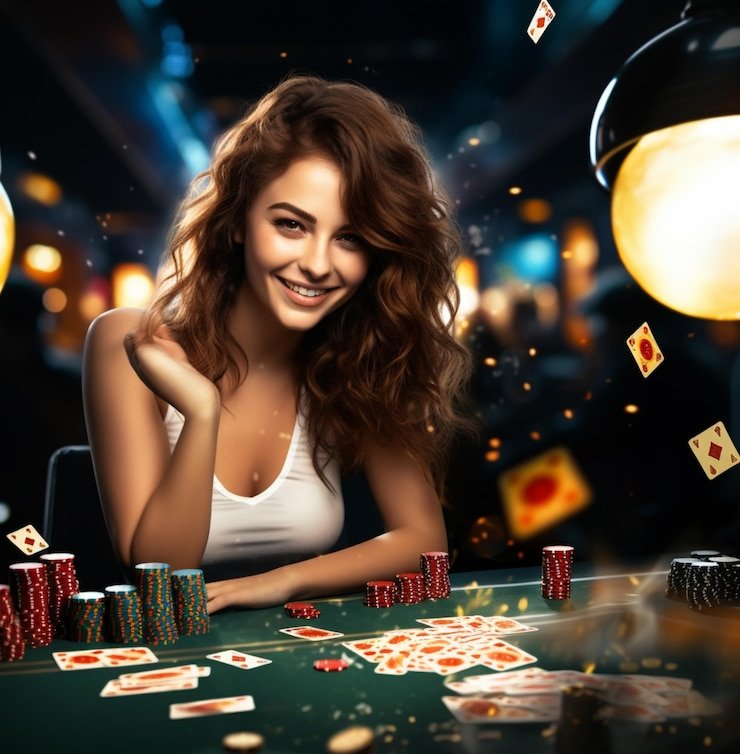 Tampilan live casino dengan streaming multi-kamera